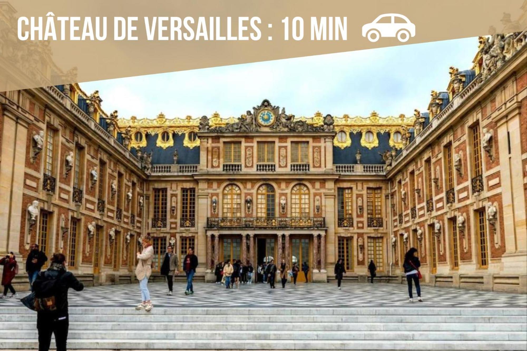 Sejour A 10 Minutes Du Chateau De Versailles Et 20 Minutes De Roland-Garros- Votre Suite Avec Lit King Size Le Chesnay  Luaran gambar